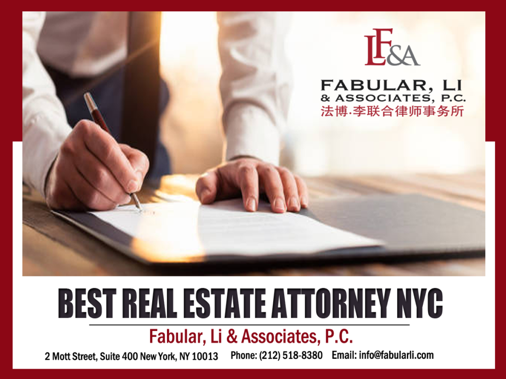 BEST REAL ESTATE ATTORNEY NYC